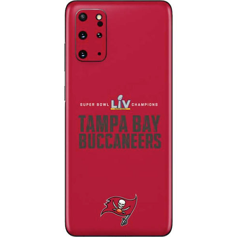 NFL Super Bowl LV Champions Tampa Bay Buccaneers Galaxy S20 Plus Skin